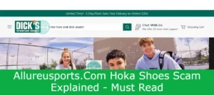 Read more about the article Allureusports.Com Hoka Shoes Scam Explained – Must Read