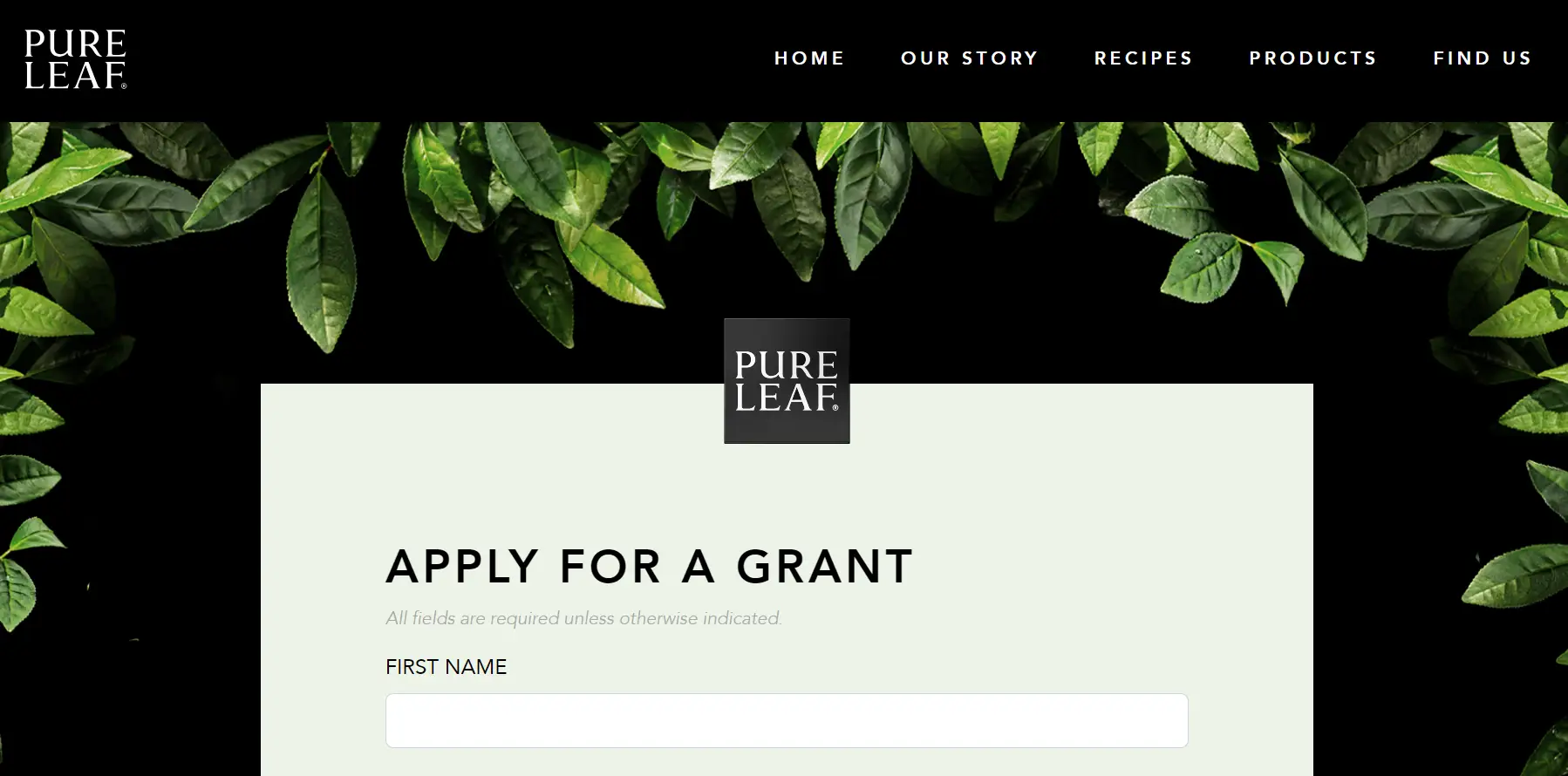 You are currently viewing Pure Leaf Grant Scam – Pure Leaf’s No Grants Contest!