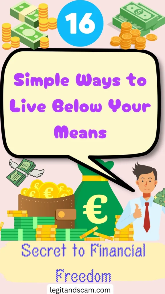 15 Best Tips to Live Below Your Means and Never Be Poor in 2024