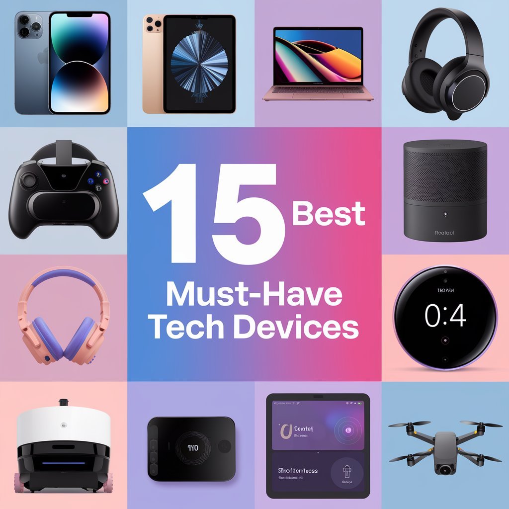 Read more about the article 15 Best Must-Have Tech Devices 2024