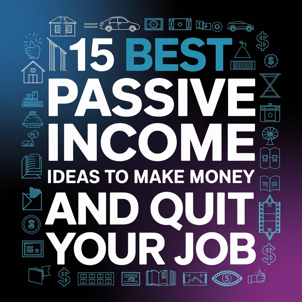 15 Best Passive Income Ideas to Make Money and Quit Your Job in 2024