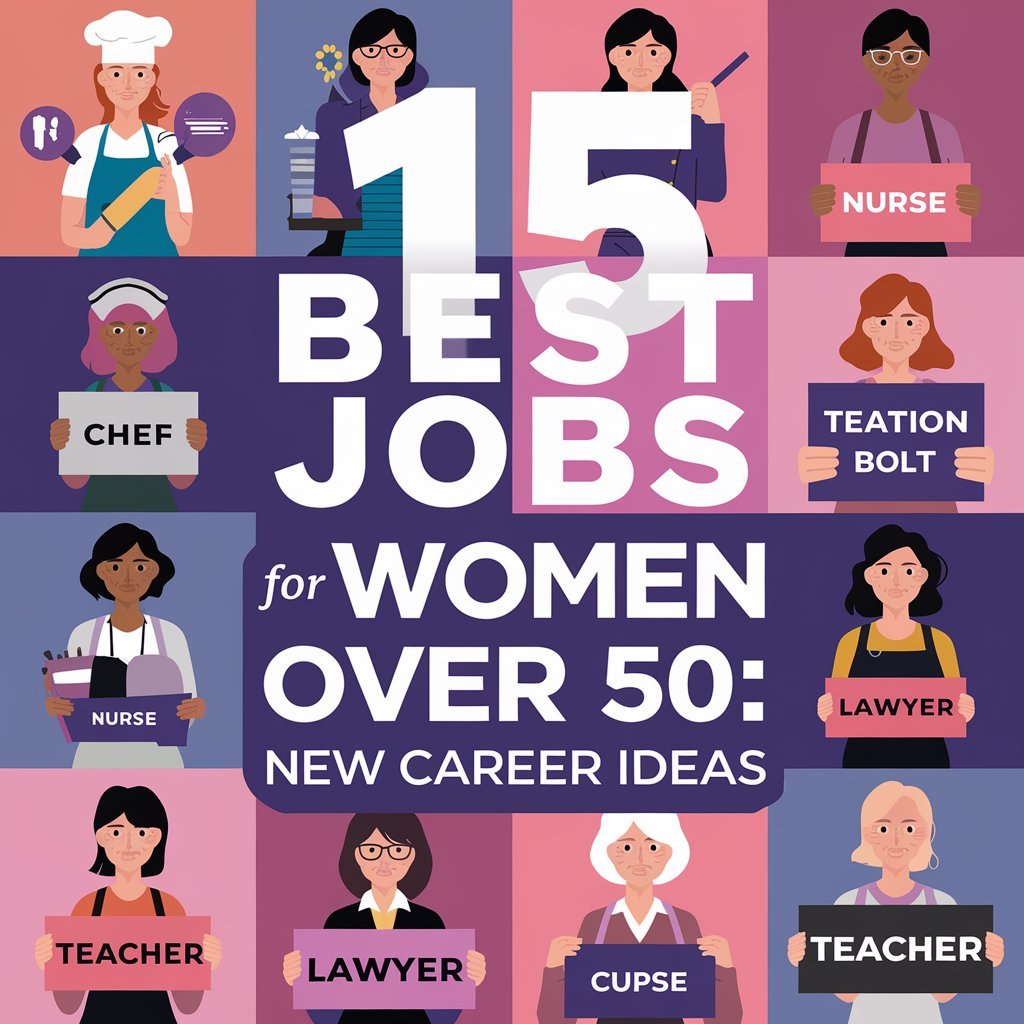 Read more about the article 15 Best Jobs for Women Over 50: New Career Ideas 2024