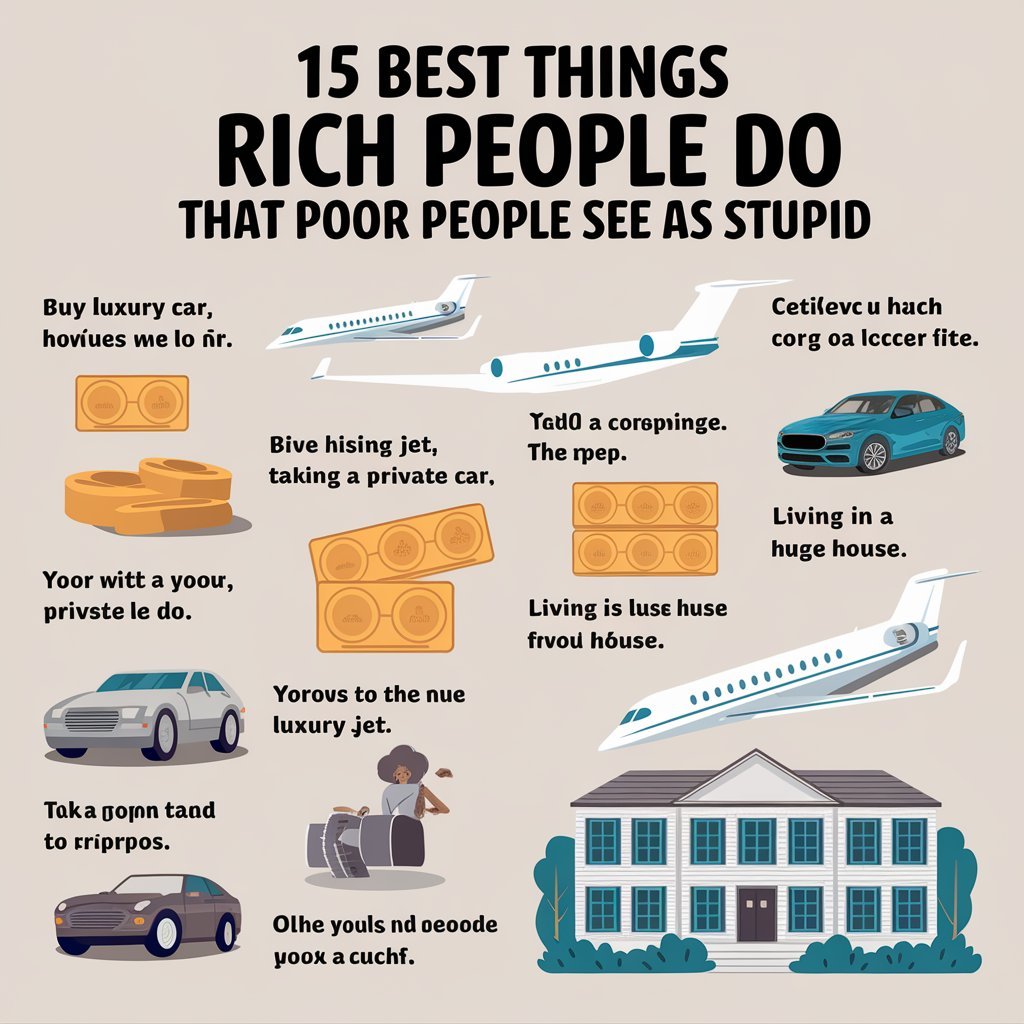 Read more about the article 15 Best Things Rich People Do That Poor People See as Stupid in 2024