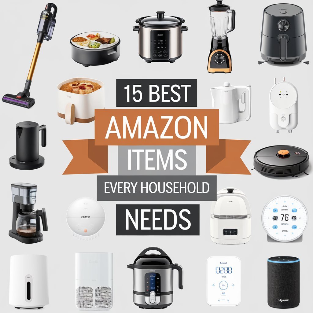 Read more about the article 15 Best Amazon Items Every Household Needs 2024