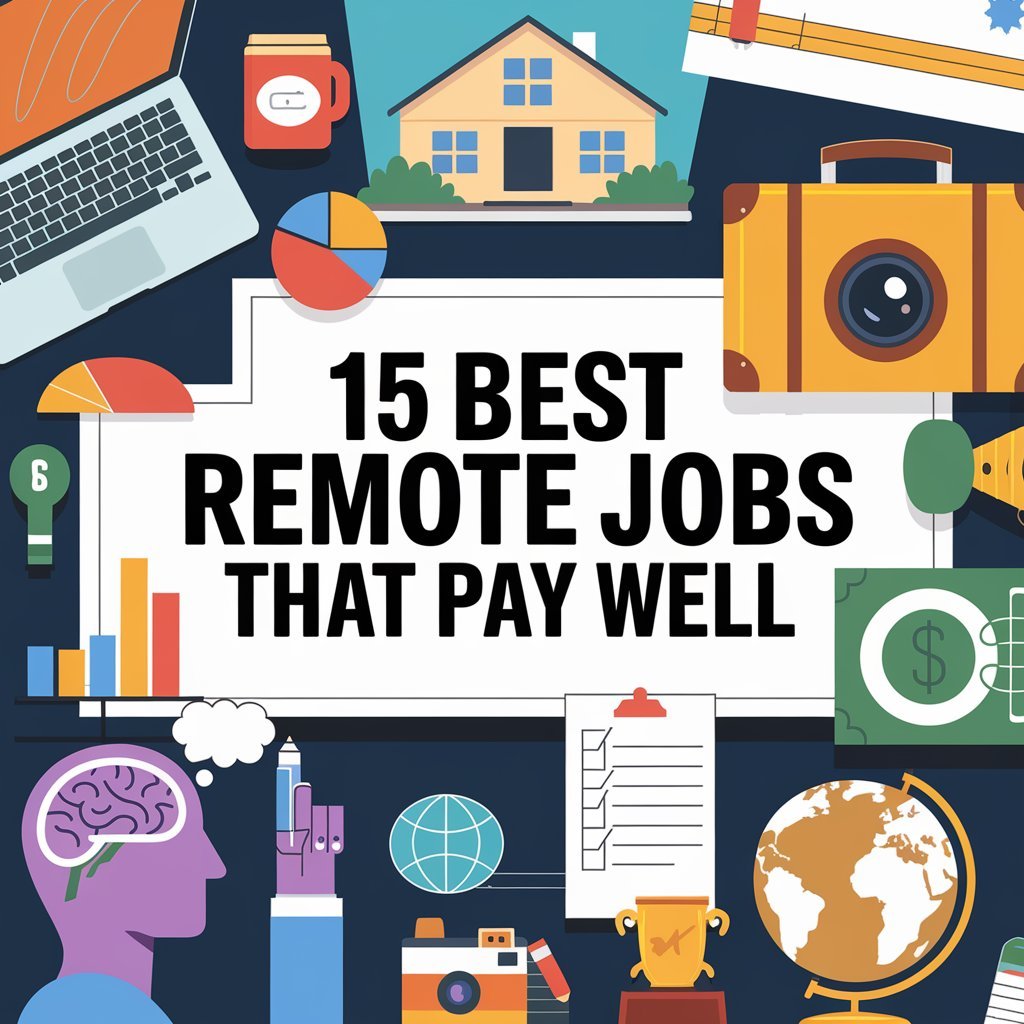 Read more about the article 15 Best Remote Jobs That Pay Well 2024