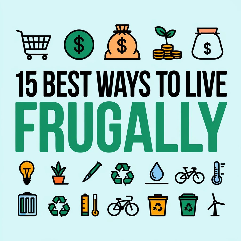 Read more about the article 15 Best Ways to Live Frugally in 2024