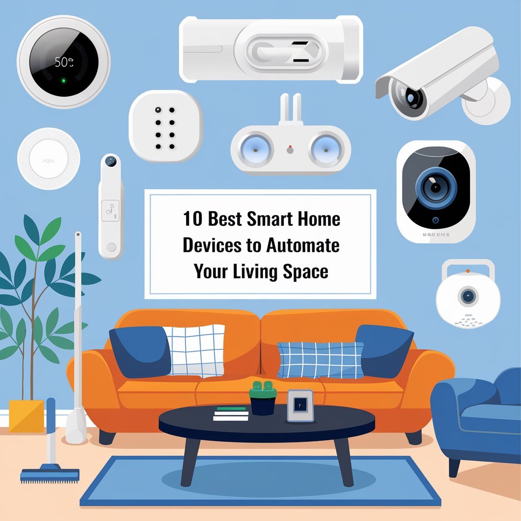 Read more about the article 10 Best Smart Home Devices to Automate Your Living Space 2024