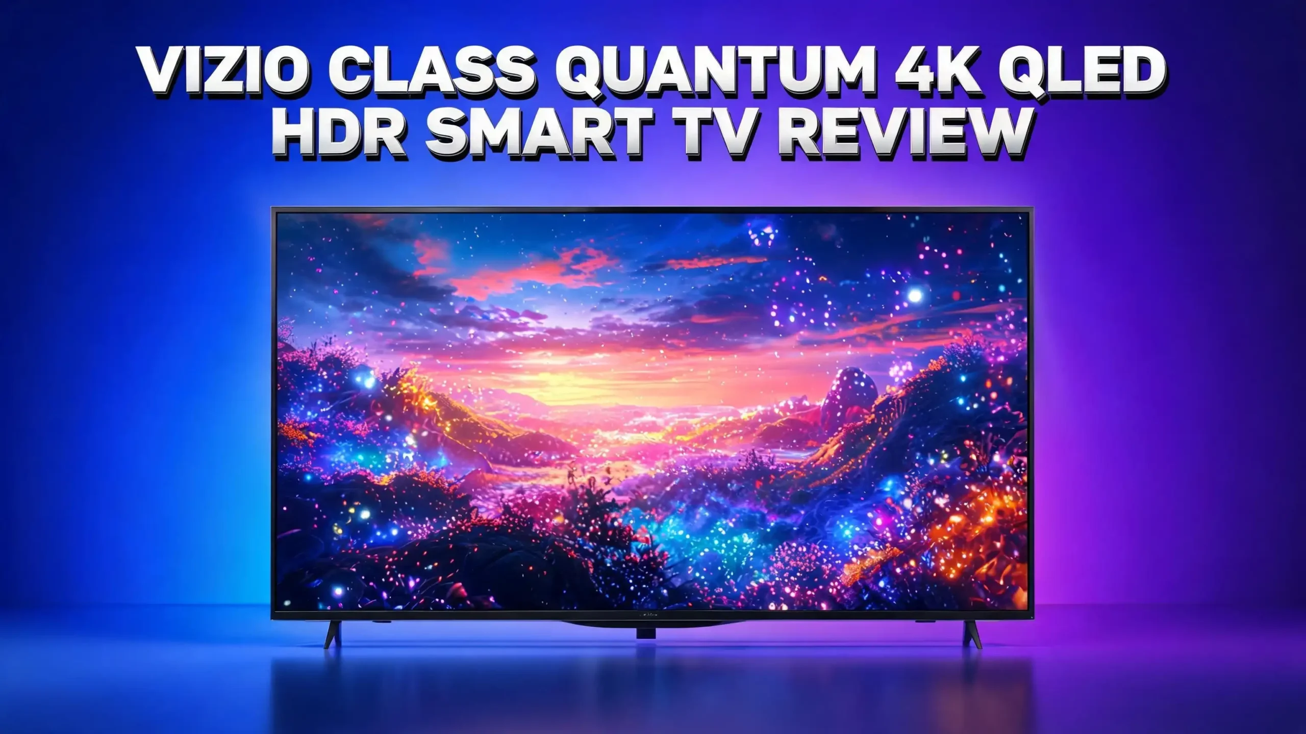 Read more about the article Vizio Class Quantum 4K QLED HDR Smart TV Review 2026: Is It Worth Buying?