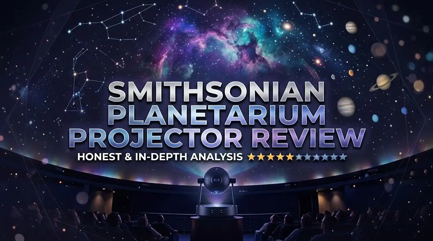 Read more about the article Smithsonian Planetarium Projector Review 2026: Worth Your Money?